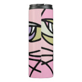 Kattengezicht Thermosbeker (Achterkant)