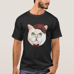 Kattengezicht voor kat t-shirt