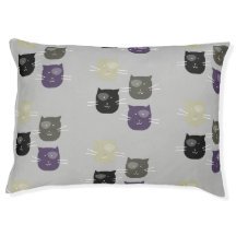 Kattengezichtpatroon Hondenmand in elke kleur