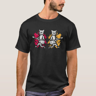 kattengitaar gitarist schattig t-shirt