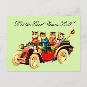 KATTENGROEP - LAAT DE GOEDE TIJDEN ROLLEN! DOOR A BRIEFKAART
