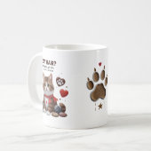 Kattenhaar? Don't Care Mok - Purrfect cadeau voor  (Voorkant links)