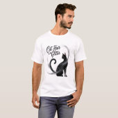 Kattenhaar is mijn glitter - een perfect sprankele t-shirt (Voorkant volledig)