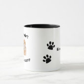 Kattenhaar maakt me niet uit mok (Midden)