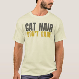 KATtENHAAR MAKT NIKS UIT Grappige Kattenliefhebber T-shirt