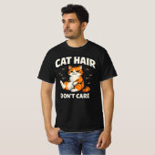 Kattenhaar Stelt Niks Voor 2de T-shirt (Voorkant volledig)