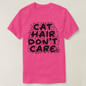 kattenhaar t-shirt (Design voorkant)