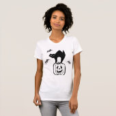 kattenhalloween t-shirt (Voorkant volledig)