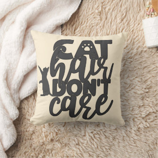 Kattenharen geven niet om Kat Kussen