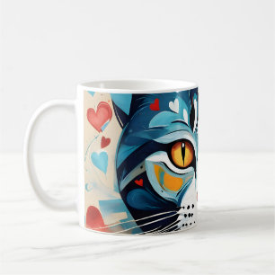 kattenhart koffiemok