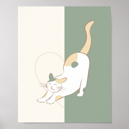 Kattenhart-Poster Poster (Voorkant)