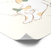 Kattenhart-Poster Poster (Hoek)