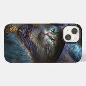 Kattenheks Fantasy Kunst iPhone Hoesje (Achterkant horizontaal)