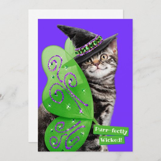 Kattenheksfee Kaart (Voorkant / Achterkant)