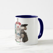 kattenhistorie Voorouders Historical Funny Cat Mok (Voorkant rechts)