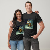 Kattenhockey Vlinder T-shirt (Unisex)