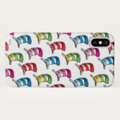 Kattenhoed Kleurrijk Hoed Patroon Case-Mate iPhone Case (Achterkant (horizontaal))
