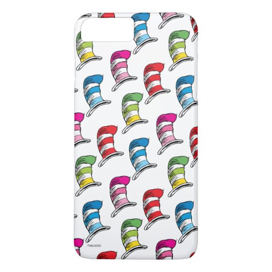 Kattenhoed Kleurrijk Hoed Patroon Case-Mate iPhone Case (Achterkant)
