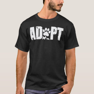 Kattenhond Klauw Reddingskat Hond Liefhebber Diere T-shirt