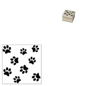 Kattenhondenpoten Schattig Grappig Scrapbooking Rubberstempel (Gestempeld)