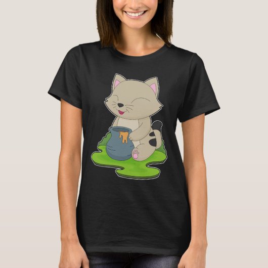 Kattenhoning T-shirt (Voorkant)
