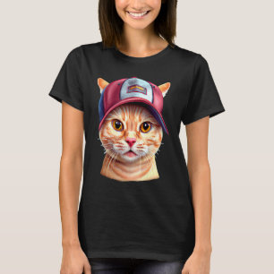 Kattenhonkbalpet Dragen Kat Sporthuisdieren Spel B T-shirt