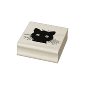 Kattenhoofd Silhouet Rubberstempel (Stempel)