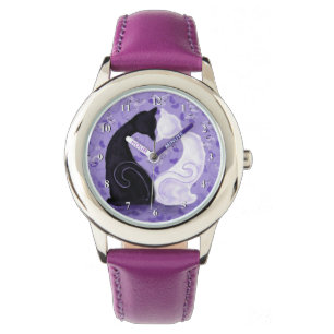 Kattenhorloge voor koppels horloge
