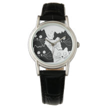 Kattenhorloge voor vrouwen