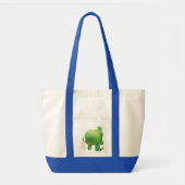 Kattenhoveniers en Groene Dierlijke Struik Tote Bag (Voorkant)