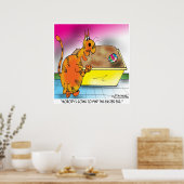 Kattenhuiden paaseieren poster (Keuken)