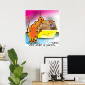 Kattenhuiden paaseieren poster (Thuiskantoor)