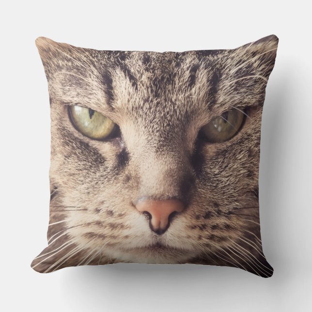 kattenhuisdier kussen op maat (Voorkant)