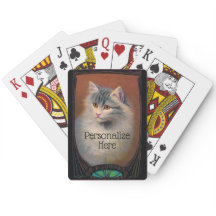  kattenillustratie art nouveau dierenportret