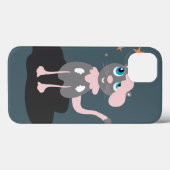 Kattenillustratie voor kinderen Cute Cartoon Kitty Case-Mate iPhone Case (Achterkant (horizontaal))