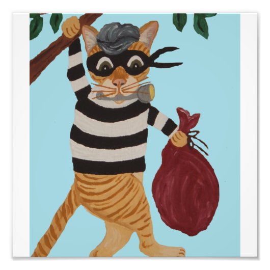 Katteninbreker Foto Afdruk (Voorkant)