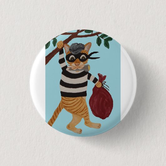 Katteninbreker Ronde Button 3,2 Cm (Voorkant)