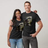 Kattenjacht Regen T-shirt (Unisex)