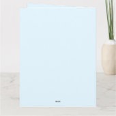 Kattenjong met verjaardagsballonnen | Cute feestel Kaart (Achterkant)