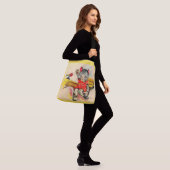 kattenjongen crossbody tas (Op model)