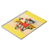 kattenjongen notitieboek (Linkerzijde)