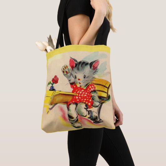 kattenjongen tote bag (Dichtbij)