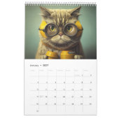 Kattenkalender Kalender (Jan 2027)