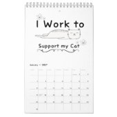 kattenkalender kalender (Jan 2027)