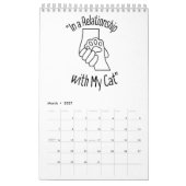 kattenkalender kalender (Mar 2027)