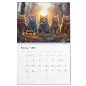 Kattenkalender - Miauw Kalender (Feb 2026)