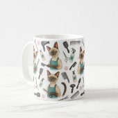 kattenkapper koffiemok (Voorkant links)
