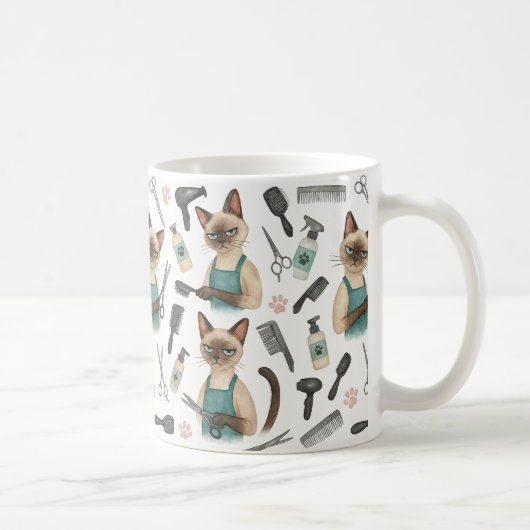 kattenkapper koffiemok (Rechts)