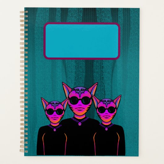 Kattenkarakter Planner (Voorkant)