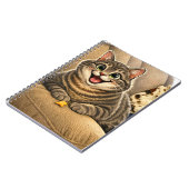 Kattenkarikatuur Notitieboek (Linkerzijde)
